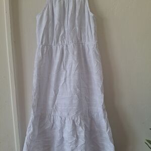 wonder nation White Tiered Maxi Dress